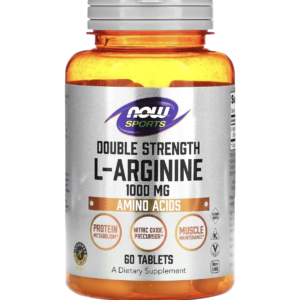 Now Foods L-Arginine, 1000 mq, 60 həb